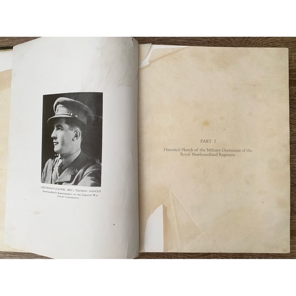 RARE THE FIRST FIVE HUNDRED WWI HISTORY OF THE ROYAL NEWFOUNDLAND REGIMENT - Picture 11 of 16